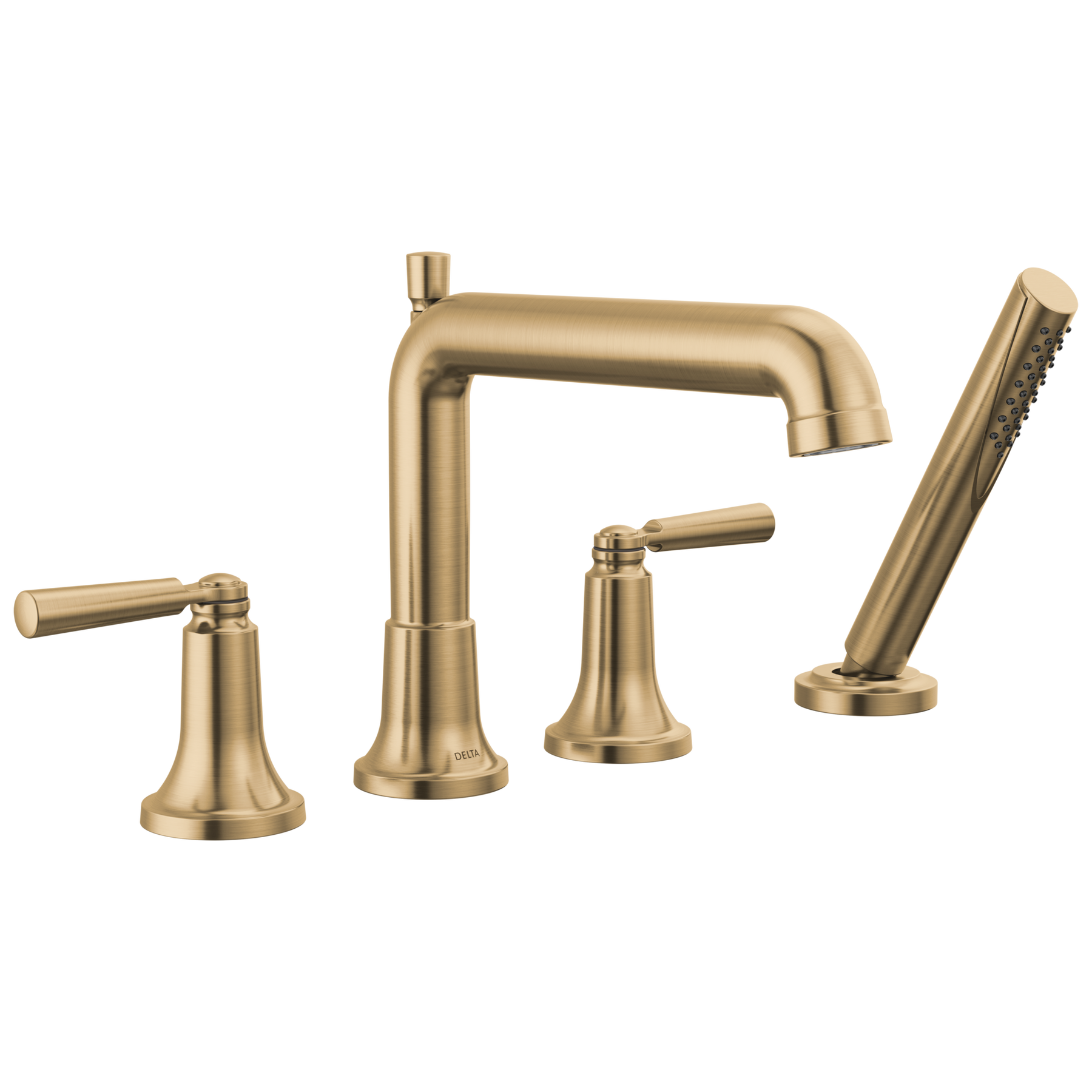 Roman Tub Trim with Hand Shower in Champagne Bronze T4736-CZ