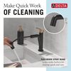 Single Handle Pull-Down Bathroom Faucet