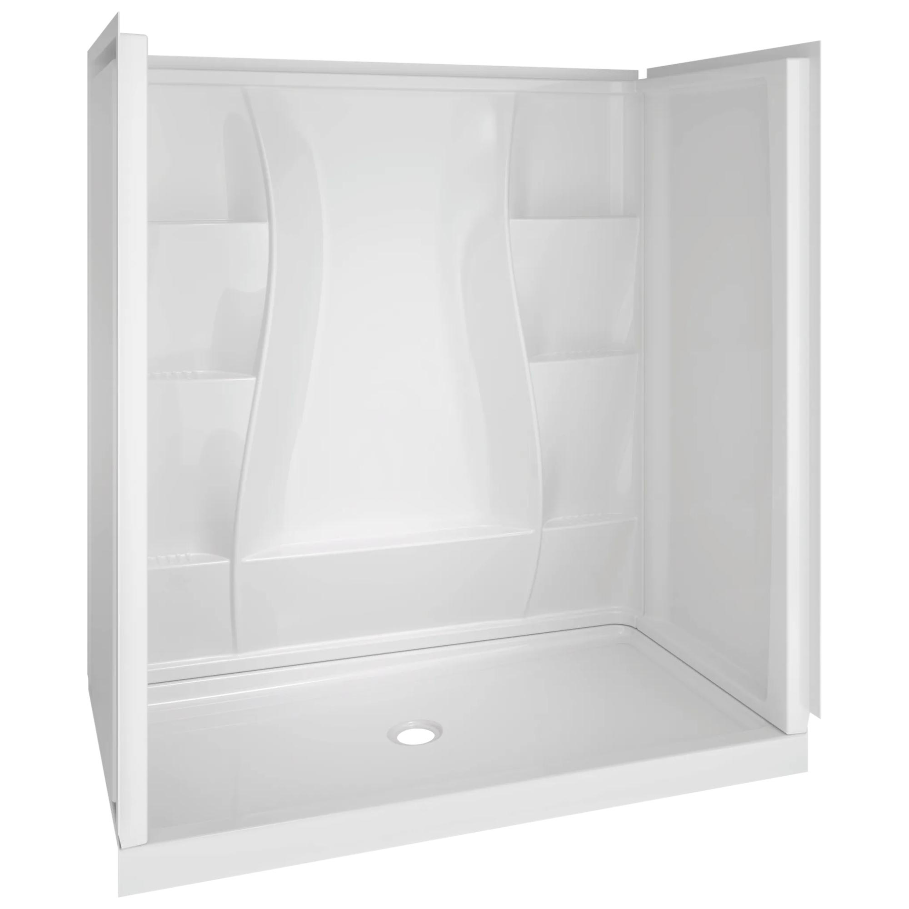 Classic 400 60" x 32" Shower Base Center Drain