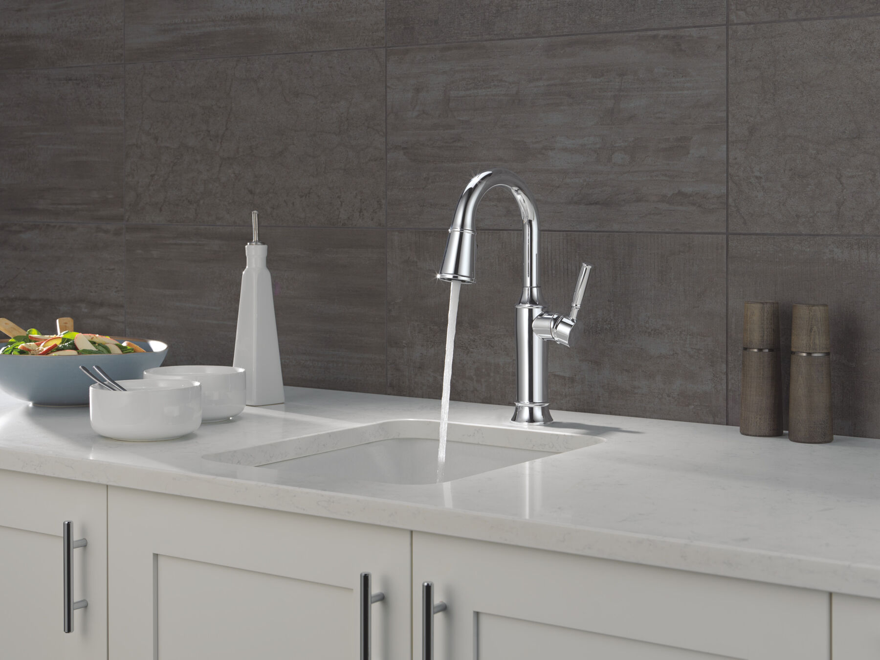 Single Handle Pull-Down Bar / Prep Faucet