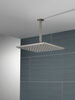 Single-Setting Metal Raincan Shower Head