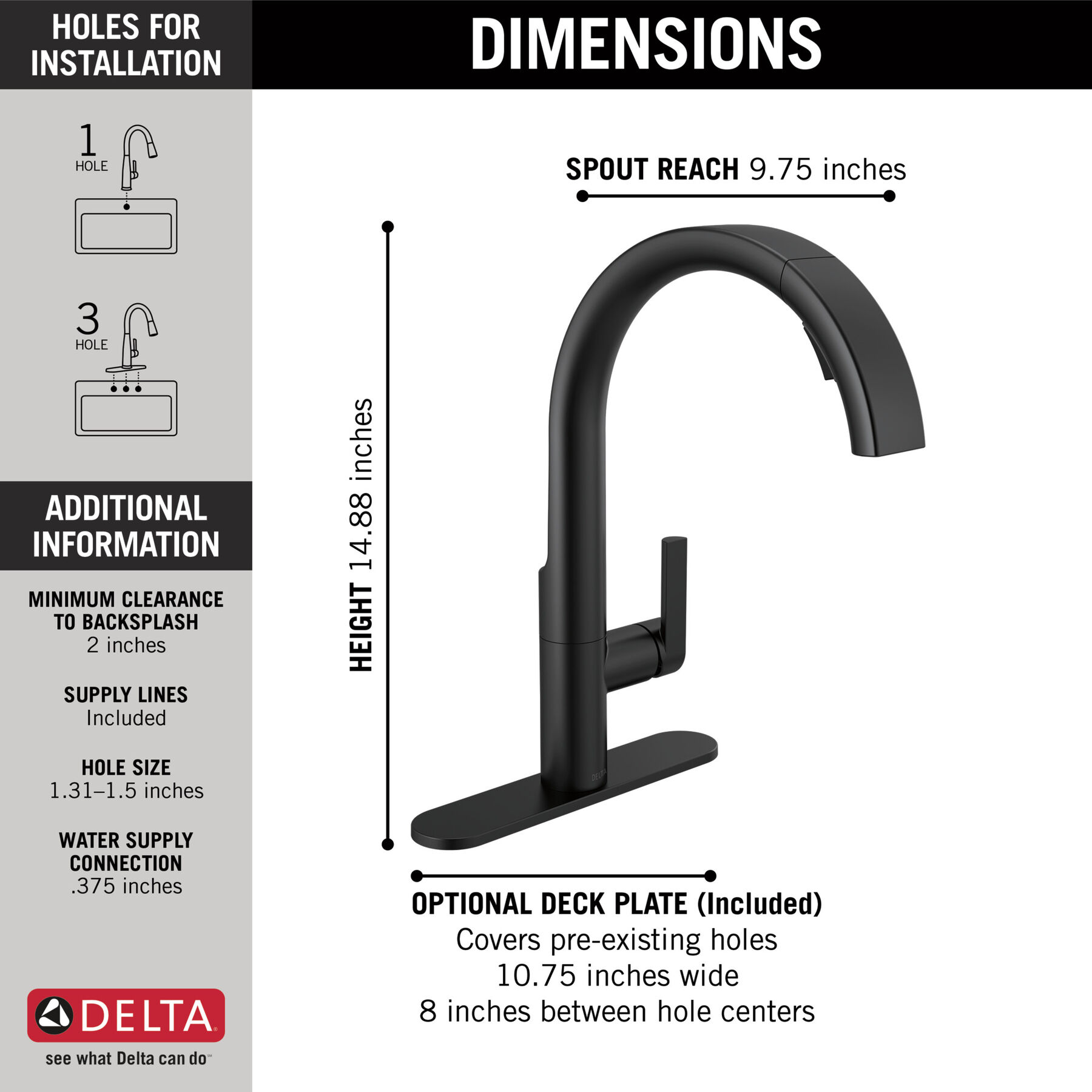 Pull-Down Kitchen Faucet (Recertified)