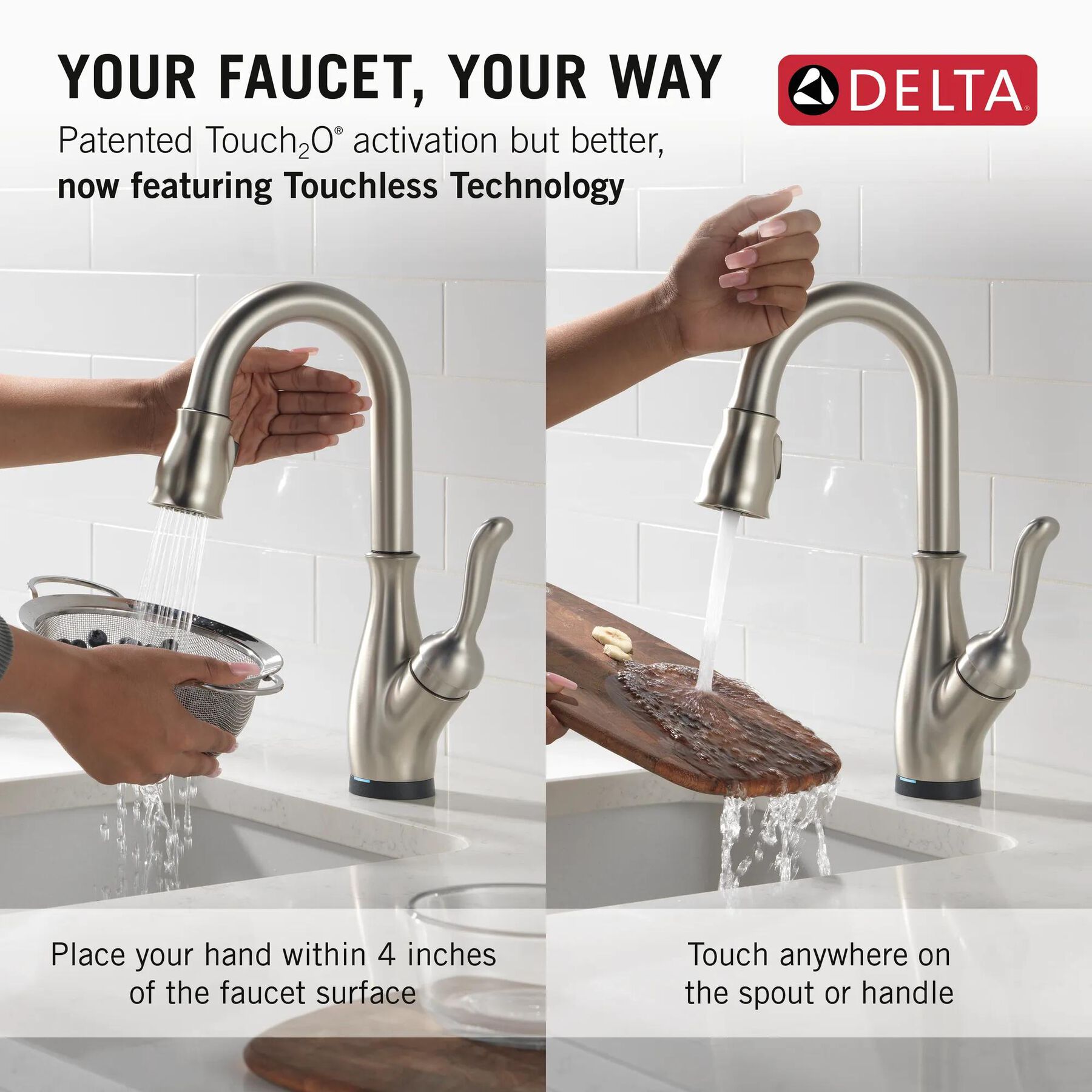 Touch2O&reg; Bar / Prep Faucet with Touchless Technology