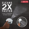 Monitor 14 Series Shower Trim with 5-Setting HydroRain and ProClean Showerhead Bundle