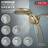 HydroRain&reg; H2Okinetic&reg; 5-Setting Two-in-One Shower Head (Recertified)