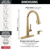 Pull-Down Kitchen Faucet w/Soap (Recertified)