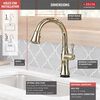 Single Handle Pull-Down Kitchen Faucet with Touch<sub>2</sub>O&reg; and ShieldSpray&reg; Technologies
