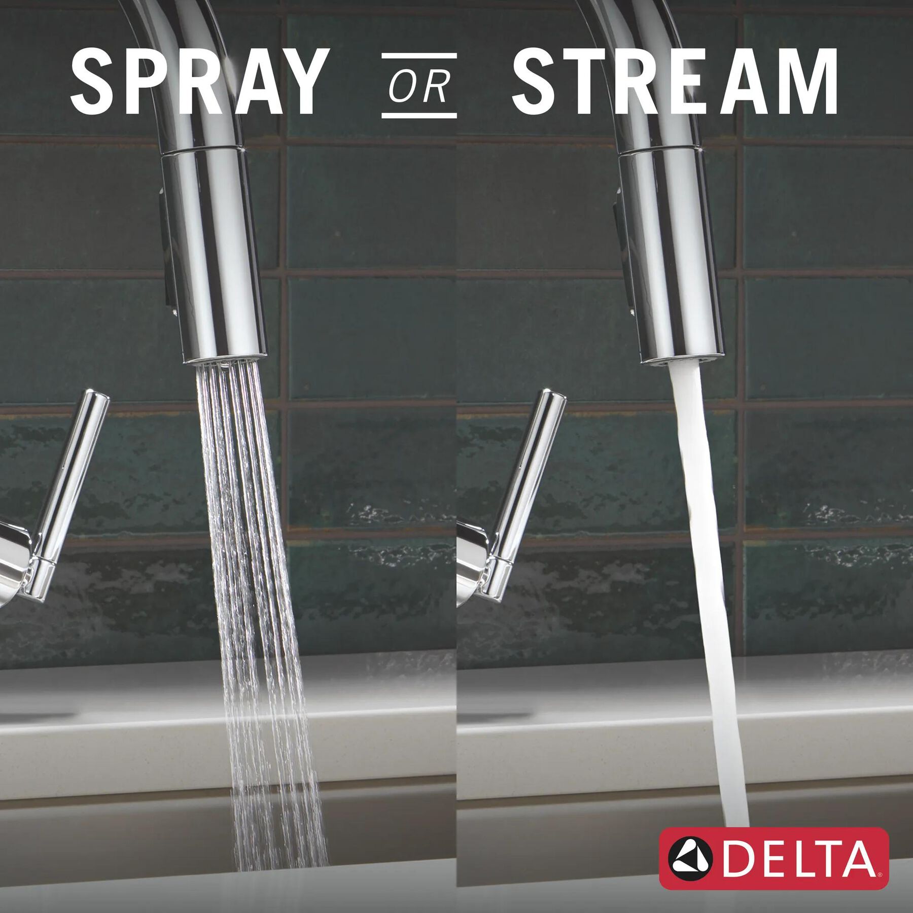 Single Handle Pull-Down Kitchen Faucet