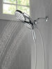 HydroRain&reg; 4-Setting Two-in-One Shower Head (Recertified)