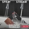 Single Handle Pull-Down Kitchen Faucet with Soap Dispenser and ShieldSpray&reg; Technology