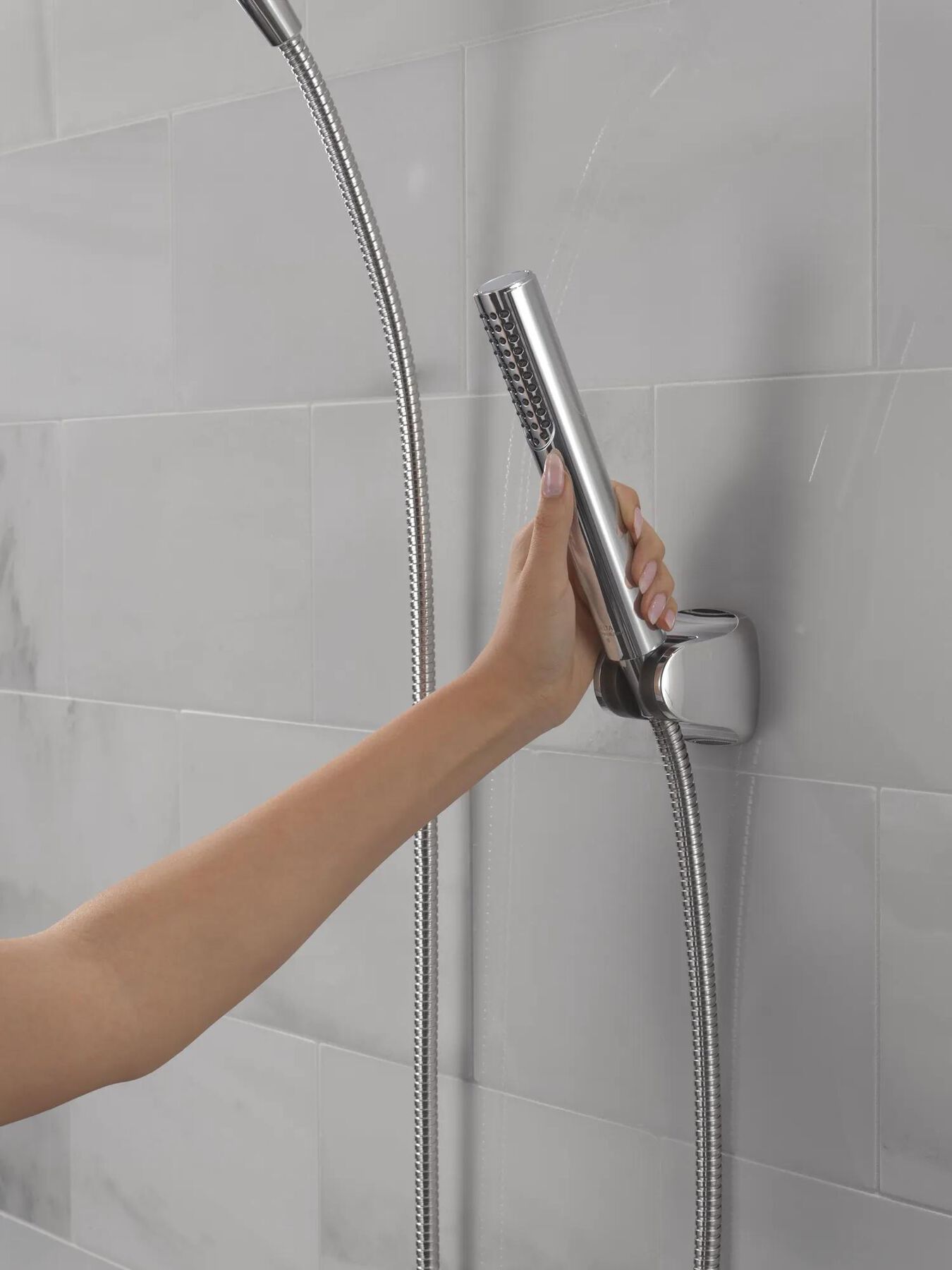 Adjustable Raincan Shower Head with Hand Shower