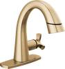 Single Handle Pull Down Bathroom Faucet