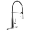 Single-Handle Pull-Down Spring Kitchen Faucet