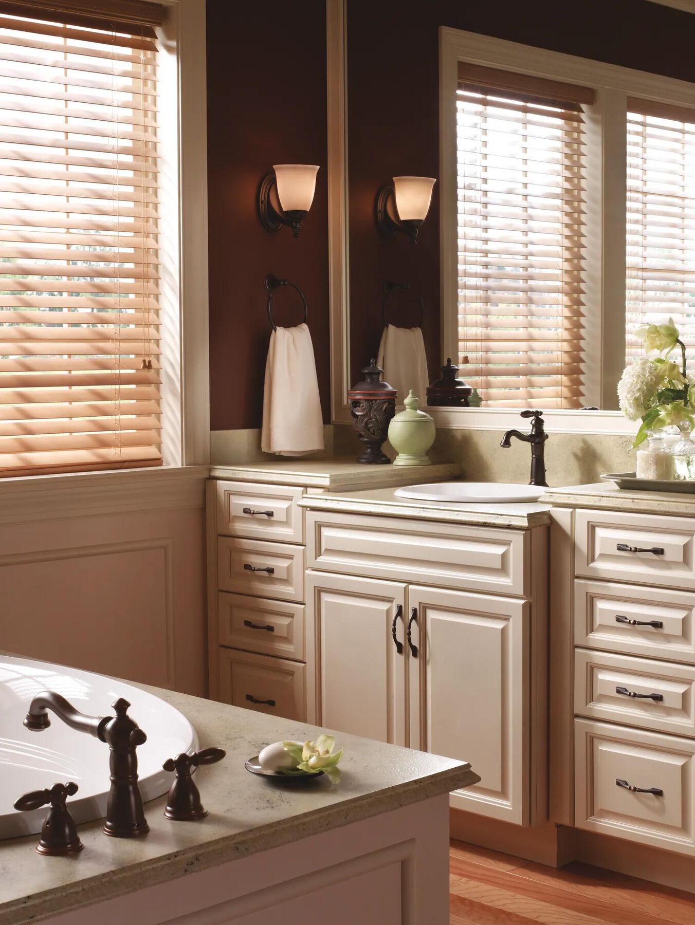 Metal Lever Handle Set - Roman Tub