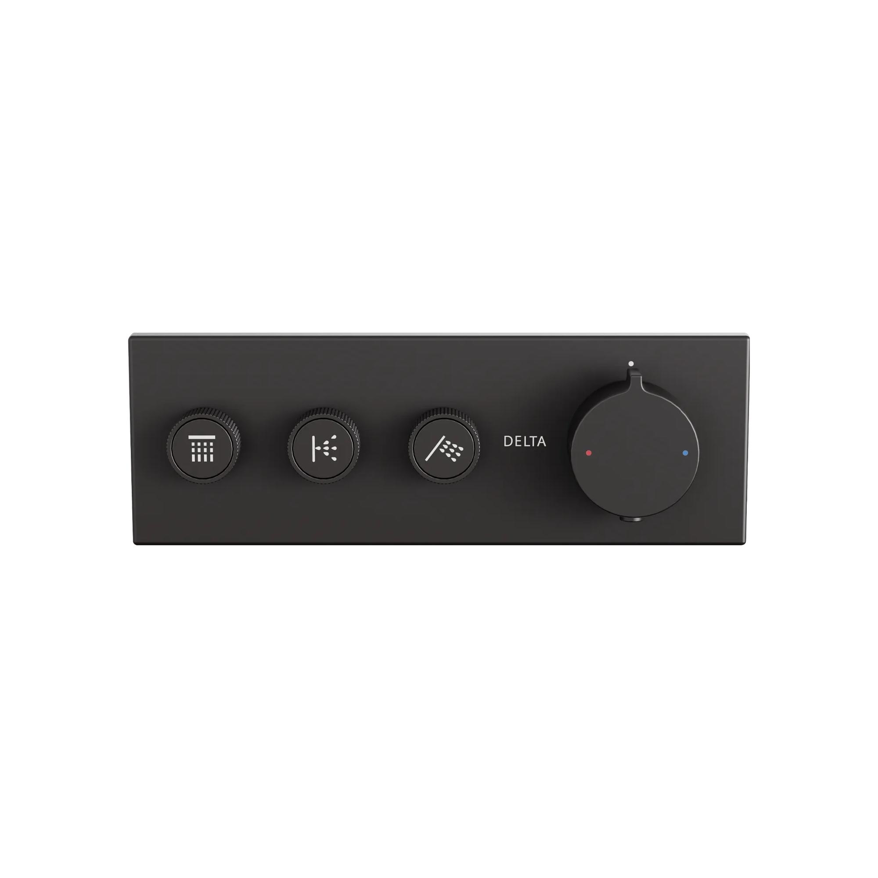 High Flow Push Button Themrostatic Trim 3 Outlet