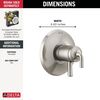 Monitor 17 Series Valve Trim Only
