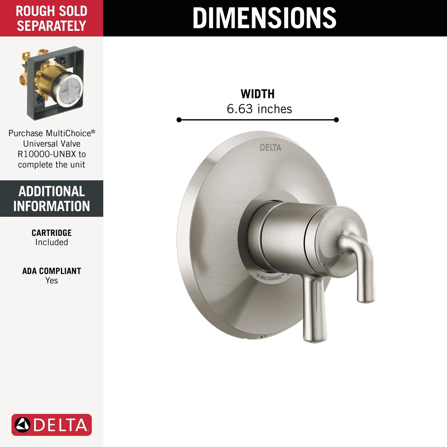Monitor 17 Series Valve Trim Only