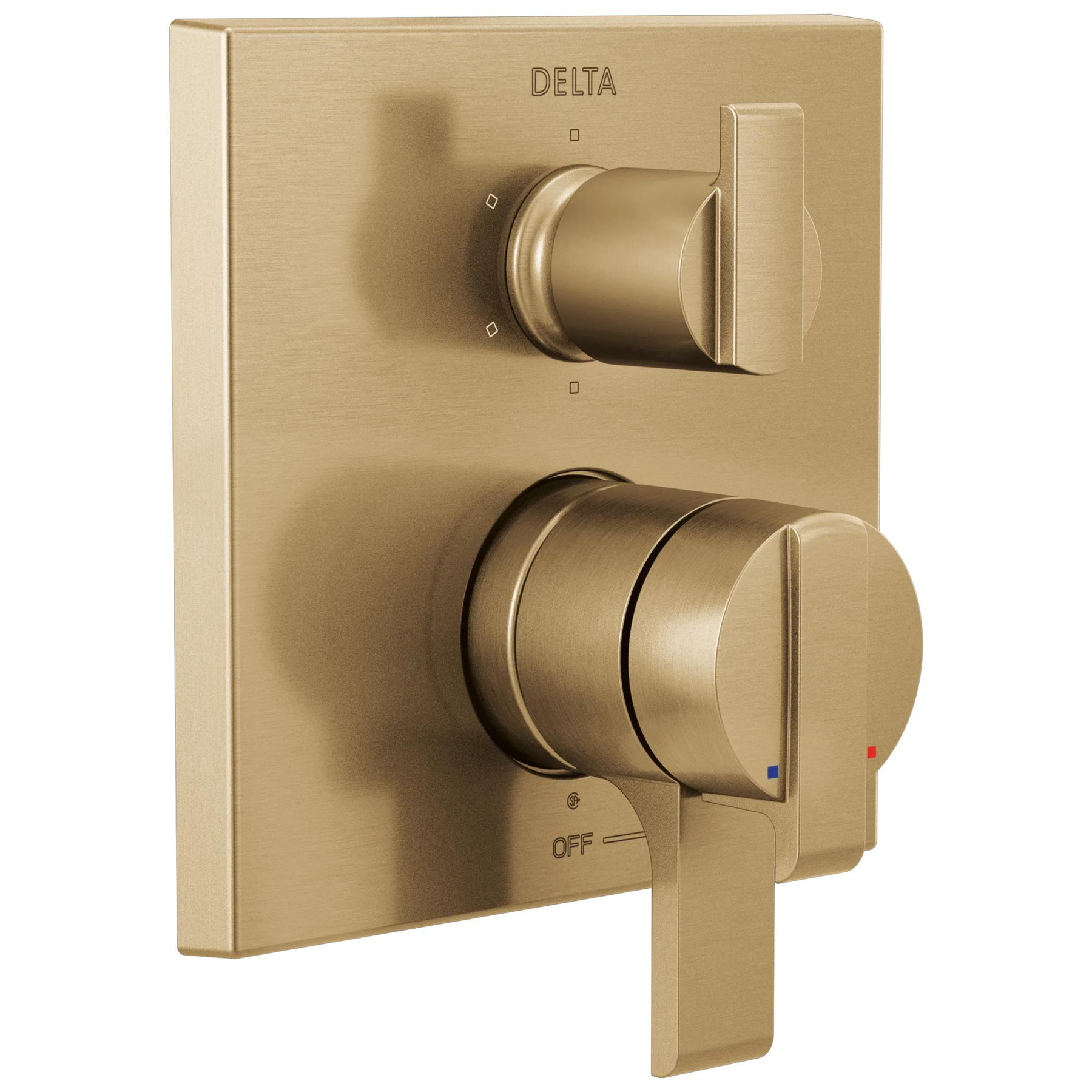 Angular Modern Monitor&reg; 17 Series Valve Trim with 6-Setting Integrated Diverter (Recertified)