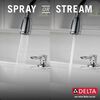 Single Handle Pull-Down Kitchen Faucet with Soap Dispenser