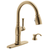 Pull-Down Kitchen Faucet w/Soap (Recertified)