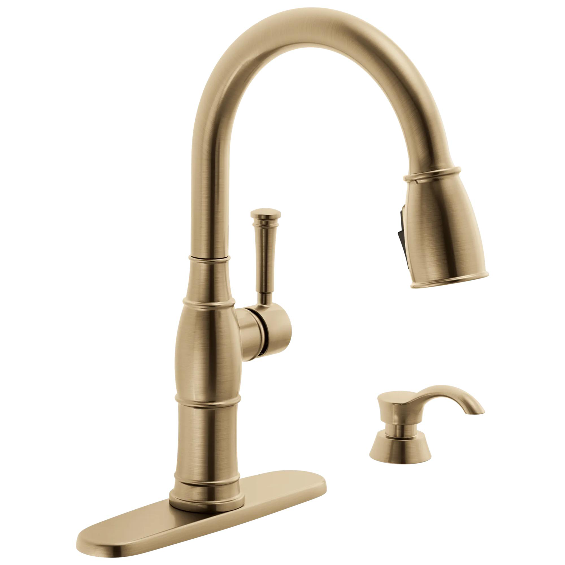 Pull-Down Kitchen Faucet w/Soap (Recertified)
