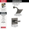 Monitor&reg; 14 Series H<sub>2</sub>Okinetic&reg; Shower Trim