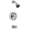 In-Wall Tub and Shower - Stick Handle; with 3-Setting Shower Head Ceramic Valve System