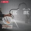 Single Handle Pull-Down Kitchen Faucet