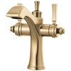Two Handle Single Hole Monoblock Bathroom Faucet