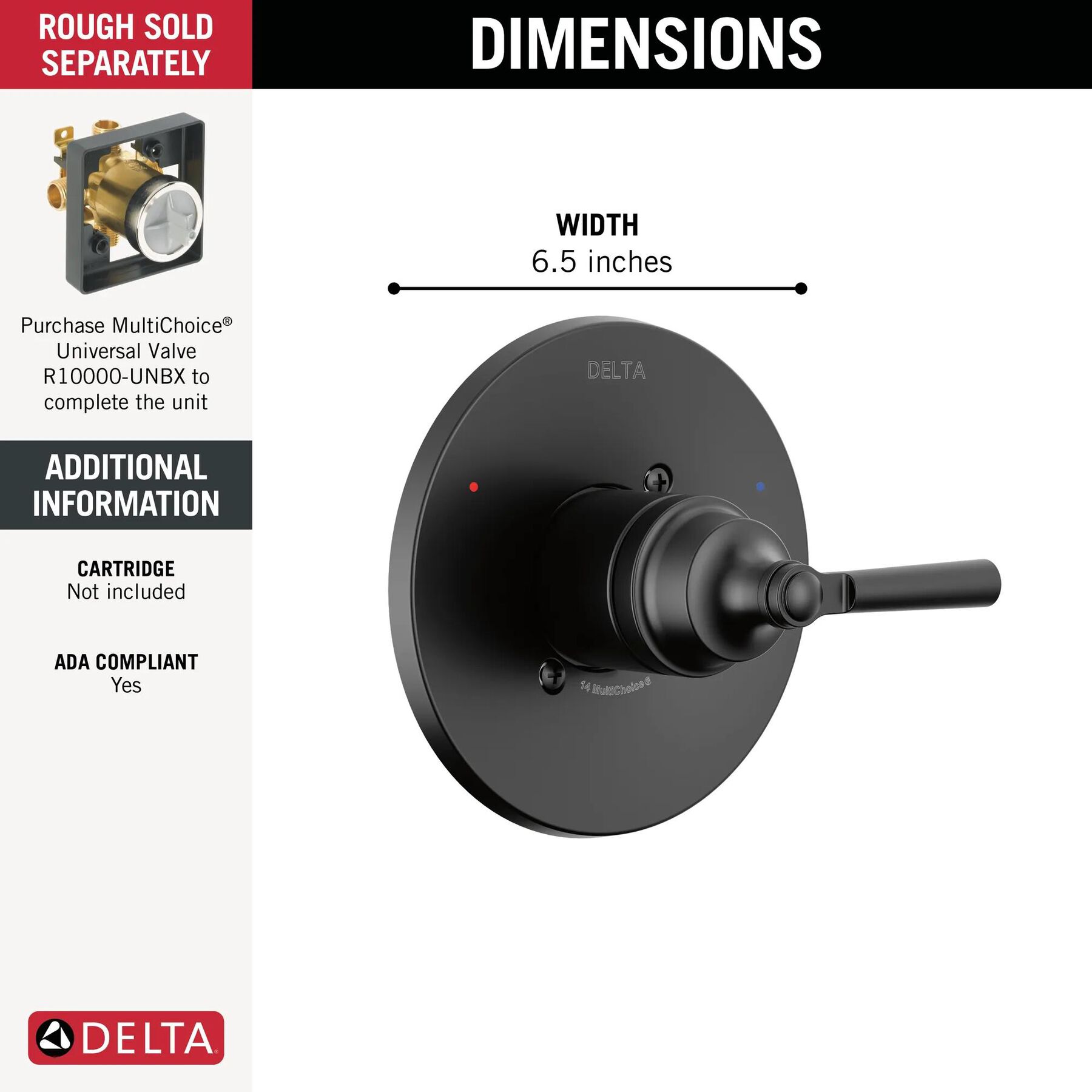 Monitor&reg; 14 Series Valve Only Trim