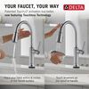 Touch<sub>2</sub>O&reg; Technology Kitchen Faucet with Touchless Technology