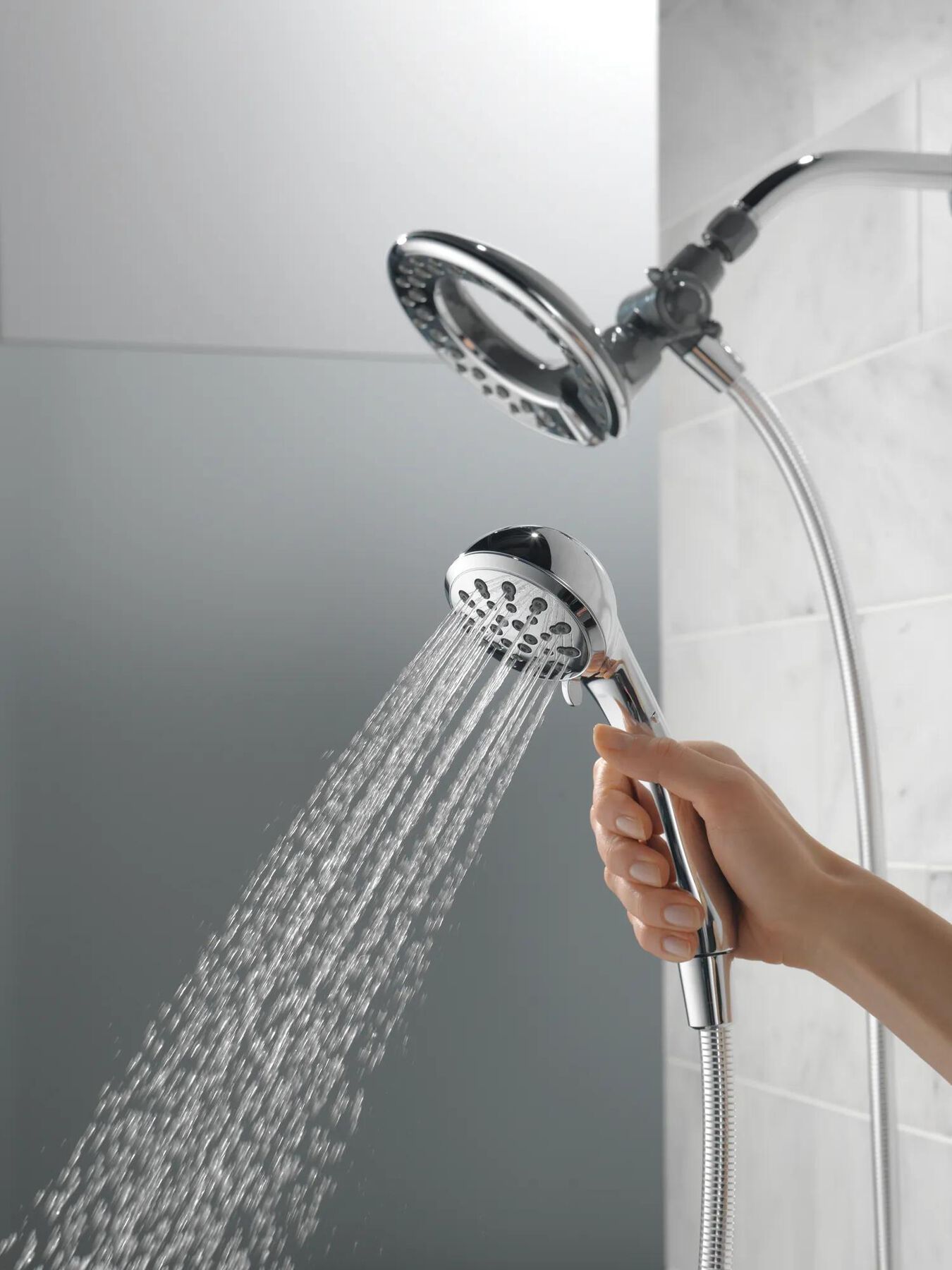 In2ition&reg; 4-Setting Two-in-One Shower