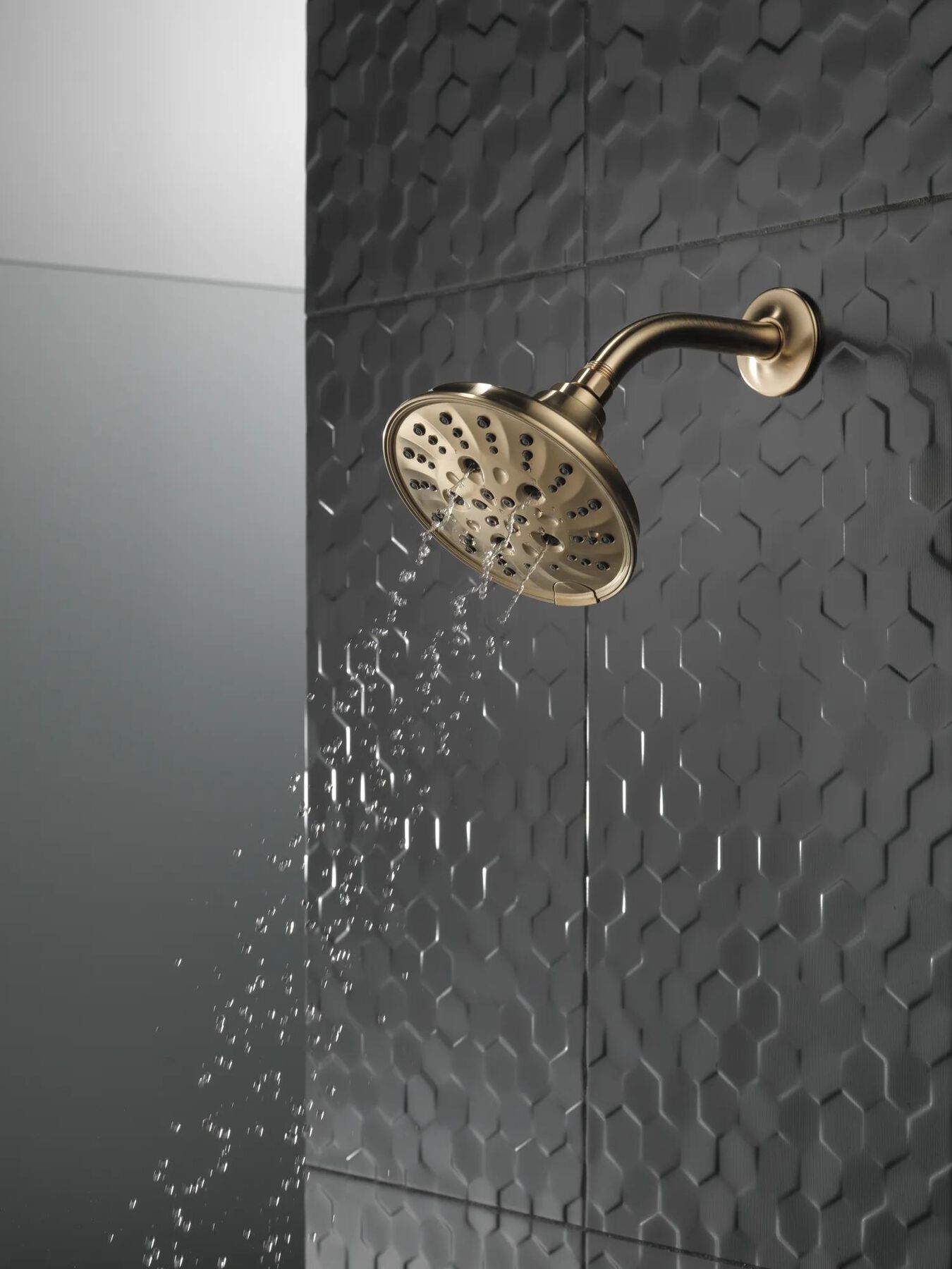 H<sub>2</sub>Okinetic&reg; 5-Setting Traditional Raincan Shower Head