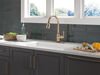 Touch<sub>2</sub>O&reg; Technology Kitchen Faucet with Touchless Technology