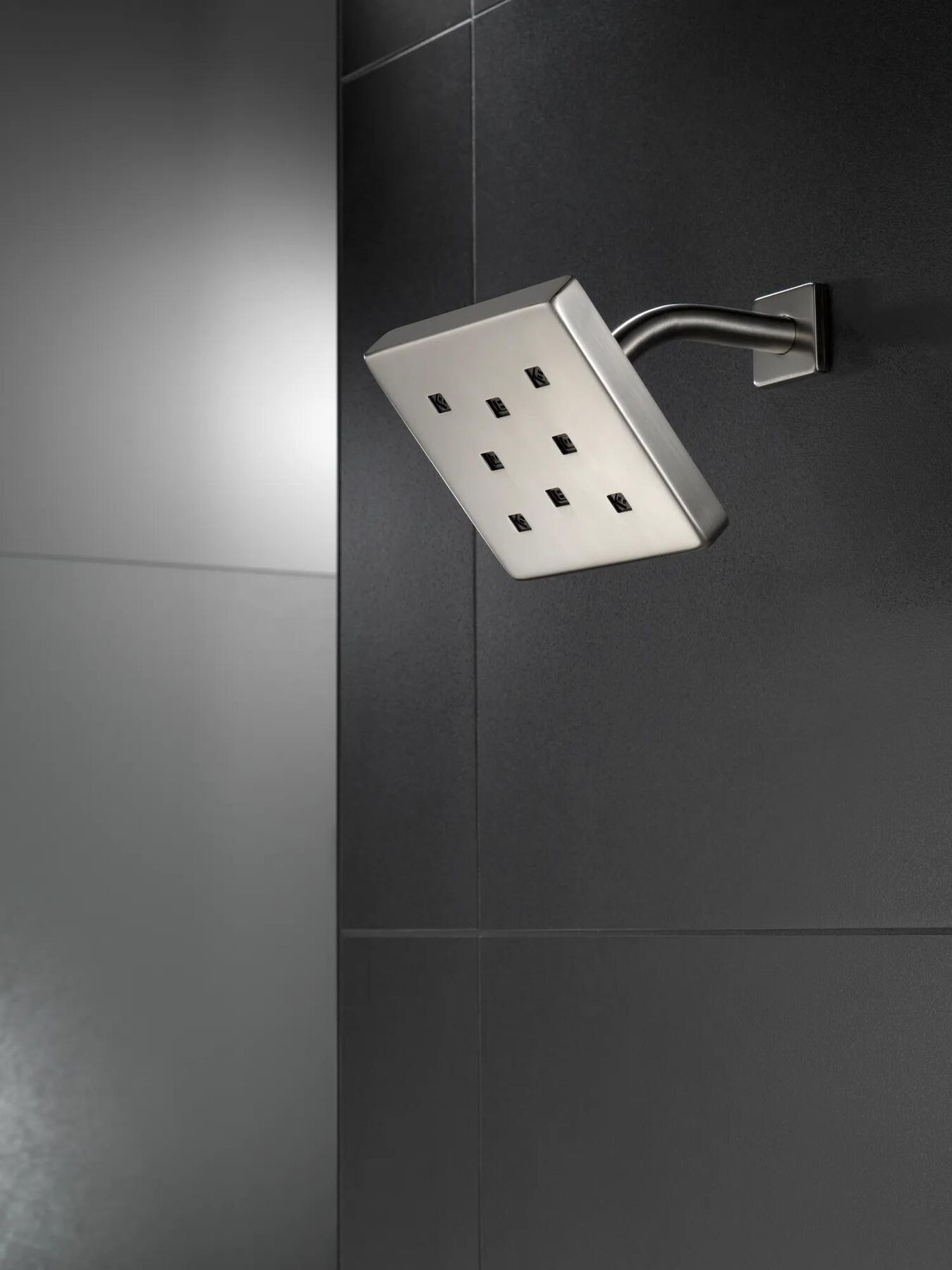 H<sub>2</sub>Okinetic&reg; Single-Setting Metal Raincan Shower Head