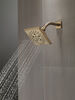 H<sub>2</sub>Okinetic&reg; 5-Setting Angular Modern Raincan Shower Head