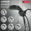 HydroRain&reg; H<sub>2</sub>Okinetic&reg; 5-Setting Two-in-One Shower Head