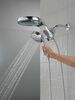 HydroRain&reg; H<sub>2</sub>Okinetic&reg; 5-Setting Two-in-One Shower Head