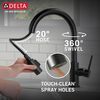 Single Handle Pull-Down Kitchen Faucet  (Recertified)
