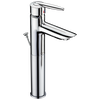 Single Hole Bathroom - Stick Handle - with Pillar Extension Includes Pop-Up Ceramic Valve System