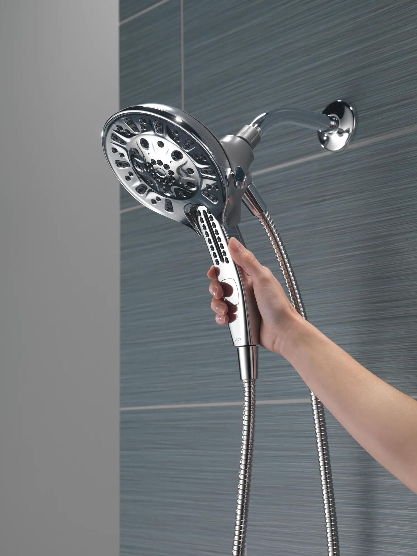 H2Okinetic&reg;&nbsp;In2ition&reg;&nbsp;5-Setting Two-in-One Shower