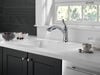 Single Handle Water Efficient Pull-Out Kitchen Faucet (Recertified)
