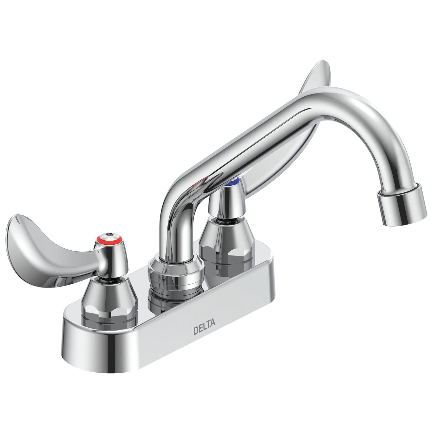 Two Handle 4 In Deck-Mount Faucet