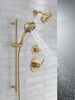 7-Setting Slide Bar Hand Shower with Cleaning Spray