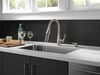 Single Handle Pull-Down Kitchen with Soap Dispenser and ShieldSpray Technology