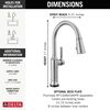 Touch<sub>2</sub>O&reg; Technology Kitchen Faucet with Touchless Technology
