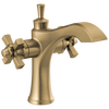Two Handle Single Hole Monoblock Bathroom Faucet