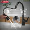 Single Handle Pull-Down Kitchen Faucet with Soap Dispenser and ShieldSpray&reg; Technology