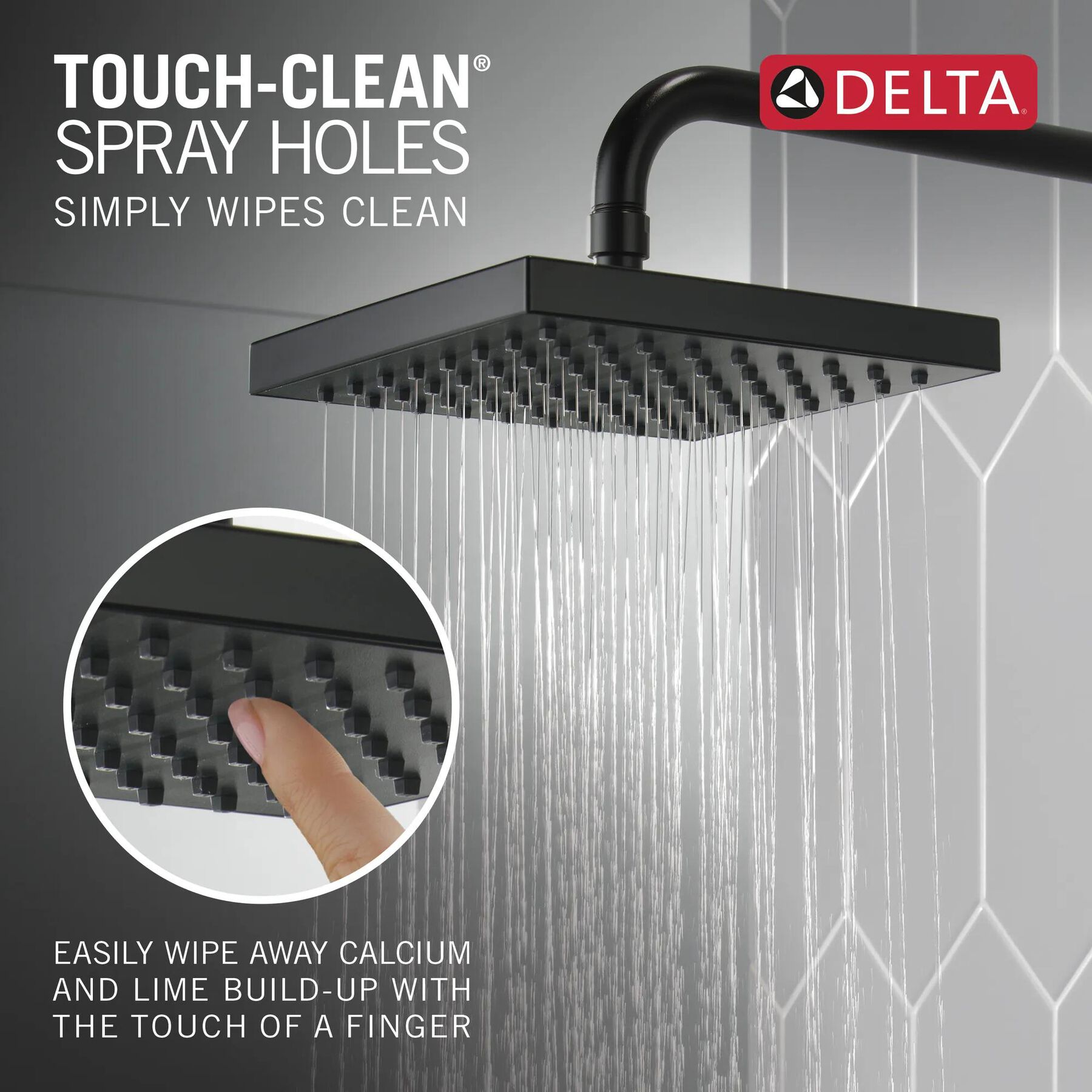 Raincan Single Setting Showerhead