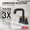 Two Handle Centerset Pull-Down Bathroom Faucet